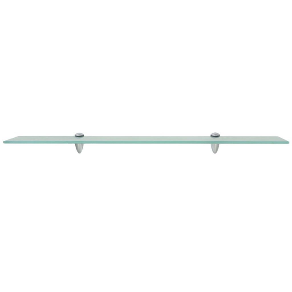 vidaXL Mensola galleggiante in vetro 80x10 cm 8 mm Immagine del prodotto 