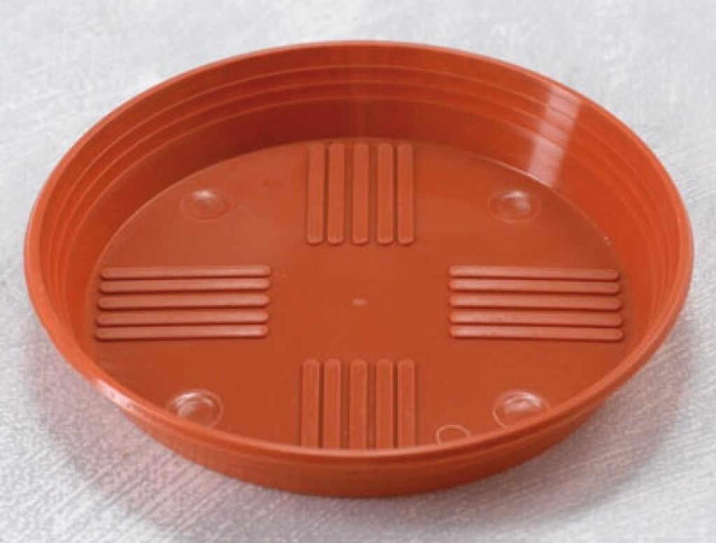 Geli Blumentopf - Untersetzer Ø 50 cm terrakotta