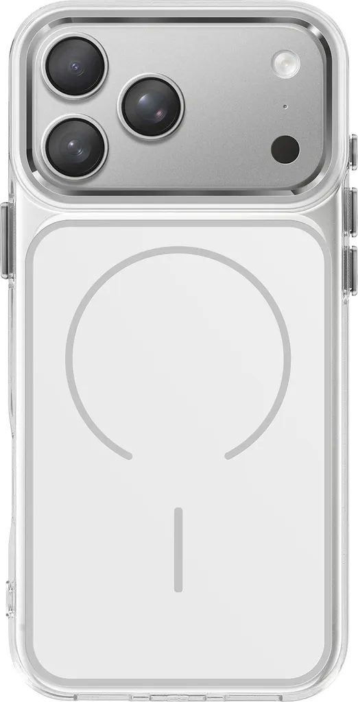 Avizar, custodia ibrida MagSafe ultra resistente per iPhone 17 Pro Max, bianca