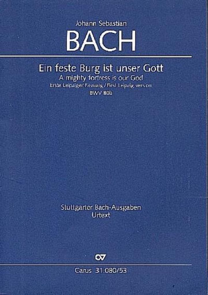 Ein feste Burg ist unser Gott (Klavierauszug)