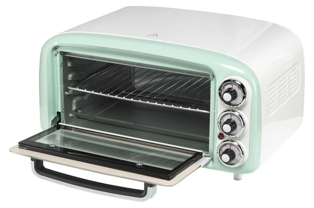 Petit Four Électrique Posable Ariete Vintage Vert - Idéal pour la Cuisine