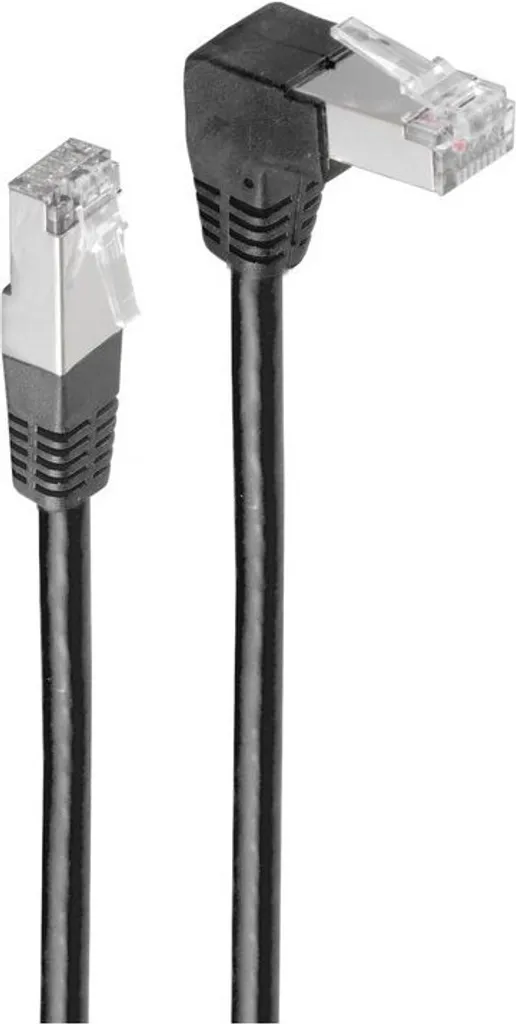 Câble réseau Cat 6 blindage S/FTP noir BASIC-S haute performance cuivre - 3