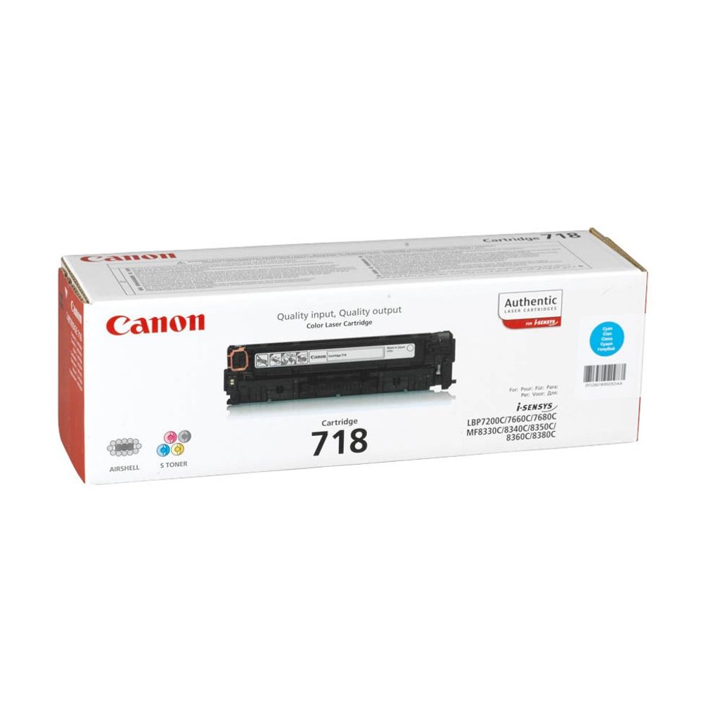 Canon 2661B002 - Toner 718 C 2.9K Image du produit 