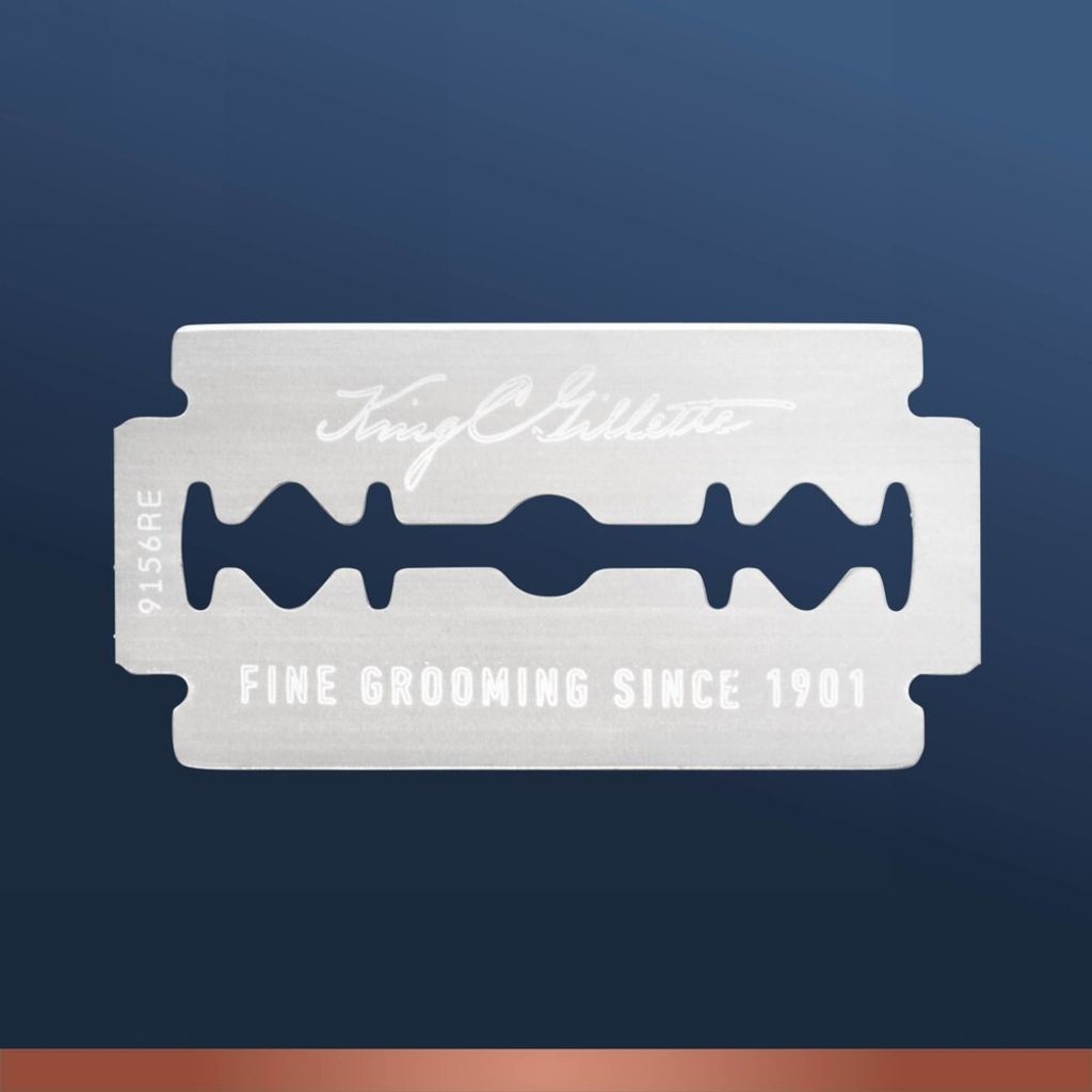 King C. Gillette Double Edge Razor Blades náhradní žiletky Obrázek produktu 2