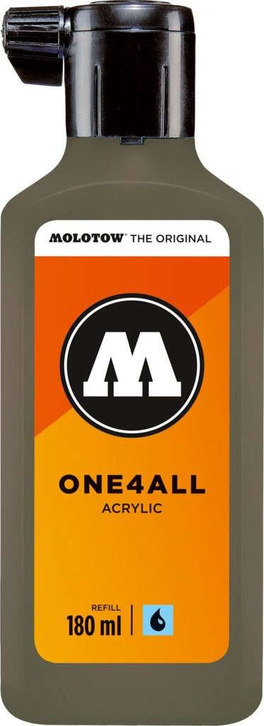 Molotow ONE4ALL Refill 180 ml steingrau dunkel