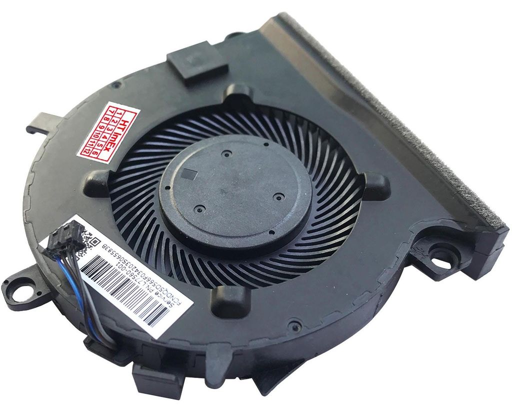 CPU und GPU version - Lüfter Kühler 4-Pin stecker FAN cooler für HP Pavilion Gaming 15-ec0007ng, 15-ec0024ng, 15-ec0325ng