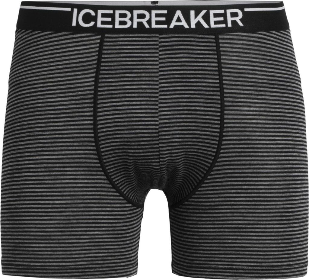 Icebreaker Herren Anatomica Boxers Gritstone HTHR XXL