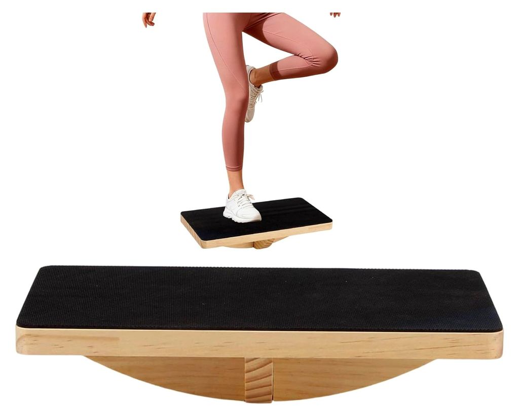 Wackelbrett, tragbarer Anti-Rutsch Trainer - Board für Fußstabilität und Knöchelstärkung | Für Zuhause, Büro, Fitnessstudio, Training, Worko...