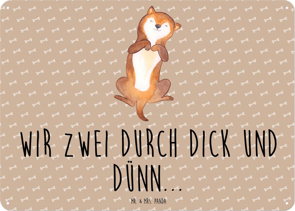 Mr. & Mrs. Panda tafel Hund Streicheln DIN A3 - Hundeglück - Geschenk, Magnetschild, Hundewelpe, Wandbild, Sprüche, Bester Freund, Schild, Retro ...