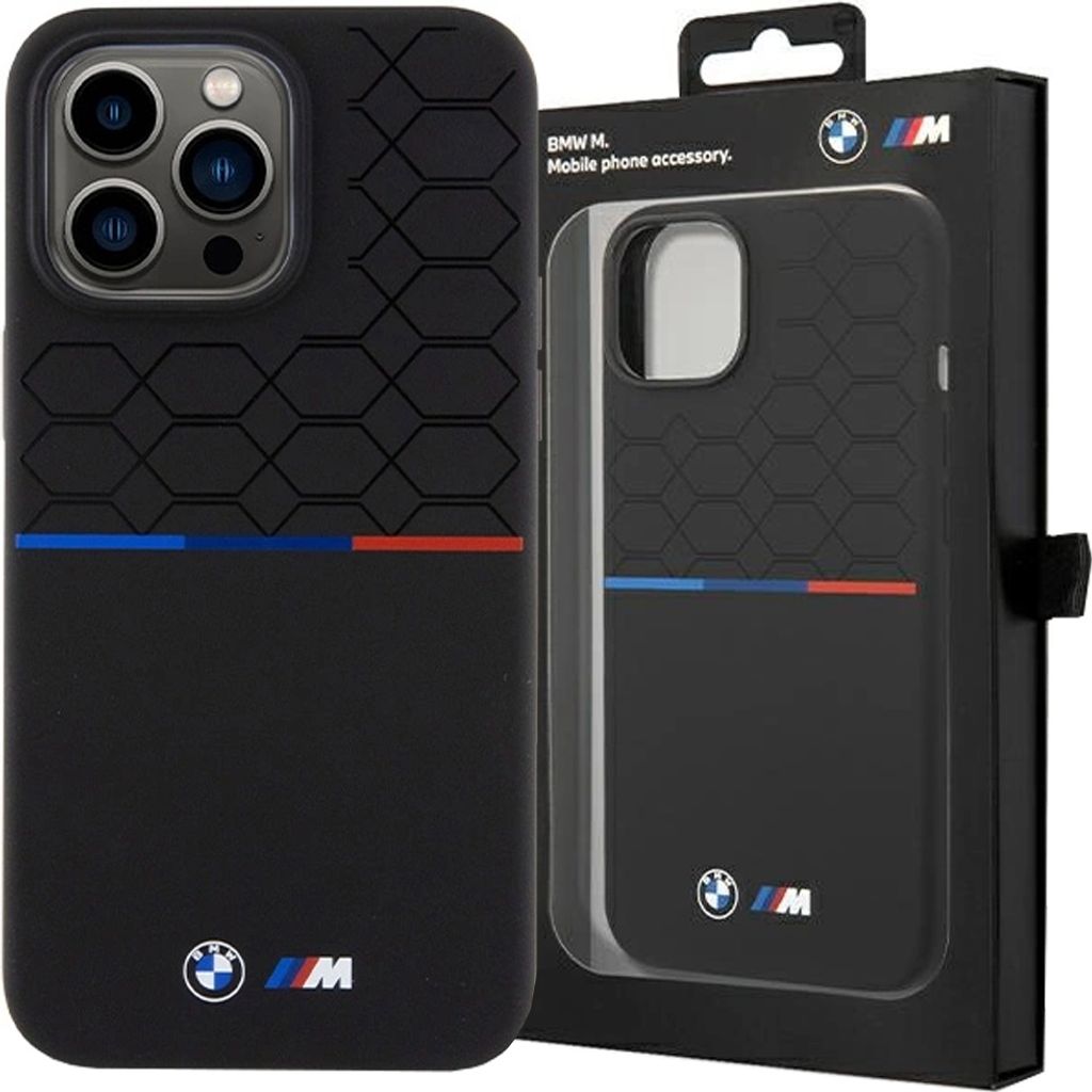 Etui Bmw M Silicone Pattern Magsafe Na Iphone 15 Pro Max - Zdjęcie produktu 