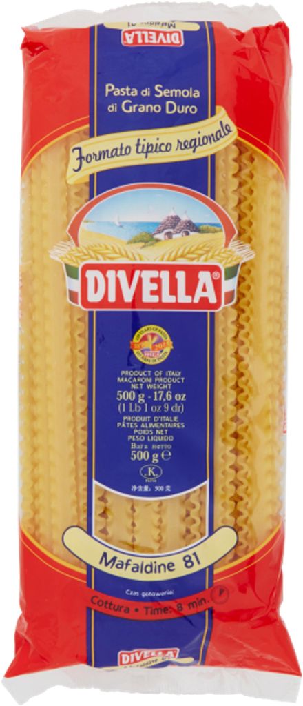 Mafaldine Divella, 500 g Image du produit 