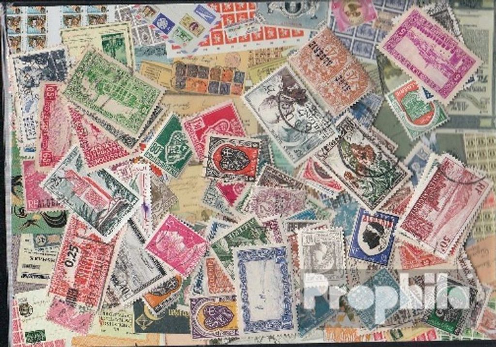 Briefmarken Algerien 100 verschiedene Marken Produktbild 