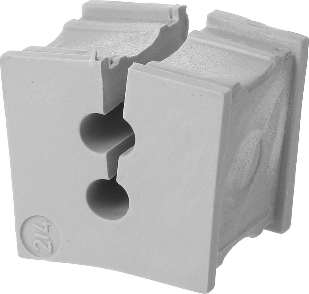 icotek Kabeltülle klein Klemmbereich 4,0mm Mehrfachdichtung 2x4,0mm Temperaturbereich -40°C bis 90°C - 1 Stück