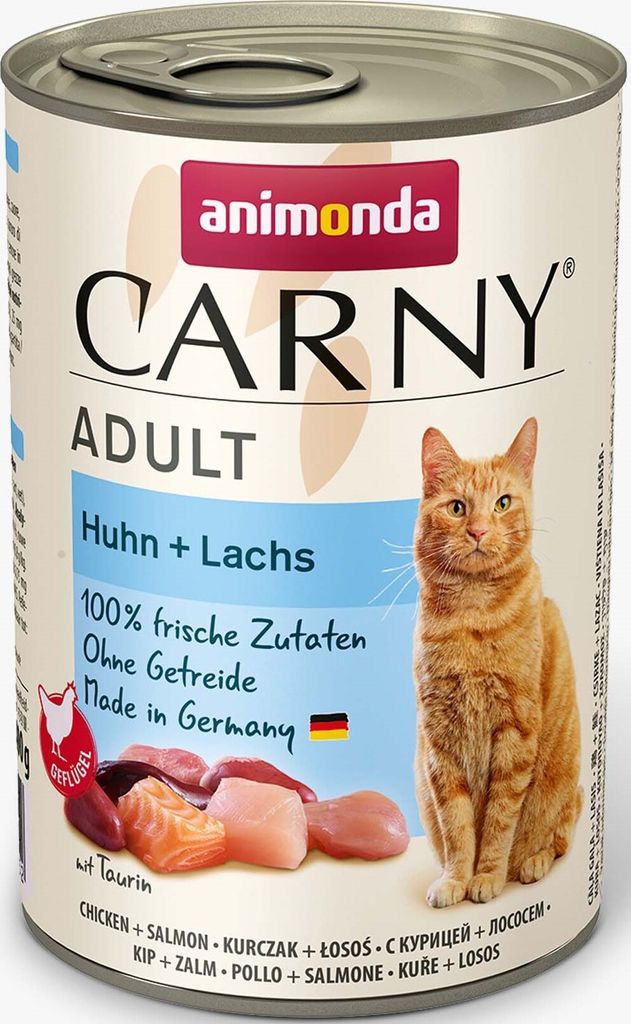 Animonda Carny Adult Huhn & Lachs 400gx6