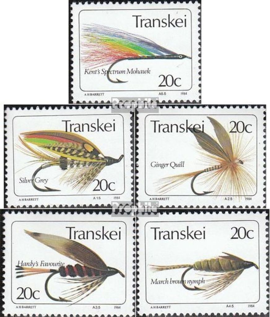 Briefmarken Südafrika - Transkei 1984 Mi 132-136 Produktbild 