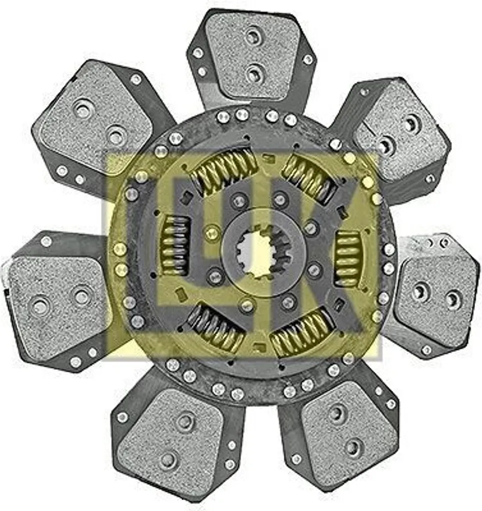 Disque d'embrayage renforcé LuK 332 0014 10 de 321mm à 12 Cannelures