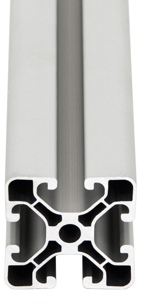 SCHMIDT systemprofile 1300mm Aluminium Profil 40x40mm Nut 8 Produktbild 