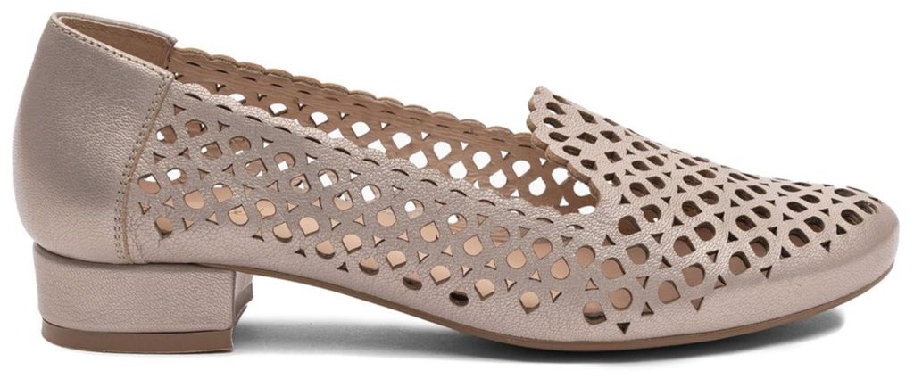 Maciejka Damen Schuhe, Halbschuhe aus Naturleder in Beige, Modell 10822GOLD