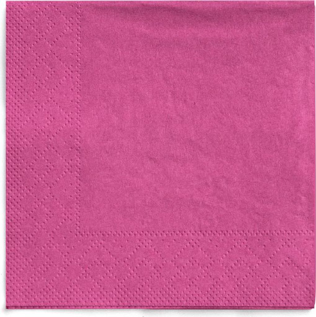 Sovie HORECA Cocktail-Servietten Violett aus Tissue 24 x 24 cm, 3-lagig, 150 Stück
