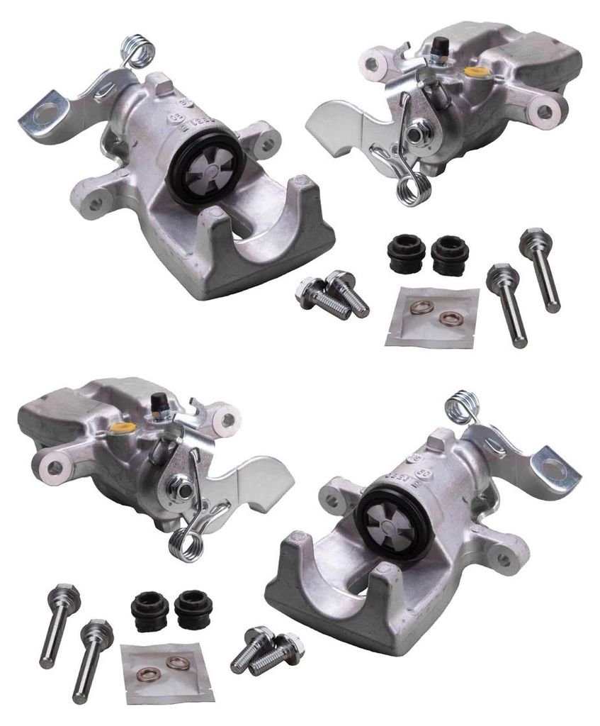 Bremssättel-Set hinten links/rechts 1-Kolben Ø 34 mm HELLA für u.a. KIA CEE'D