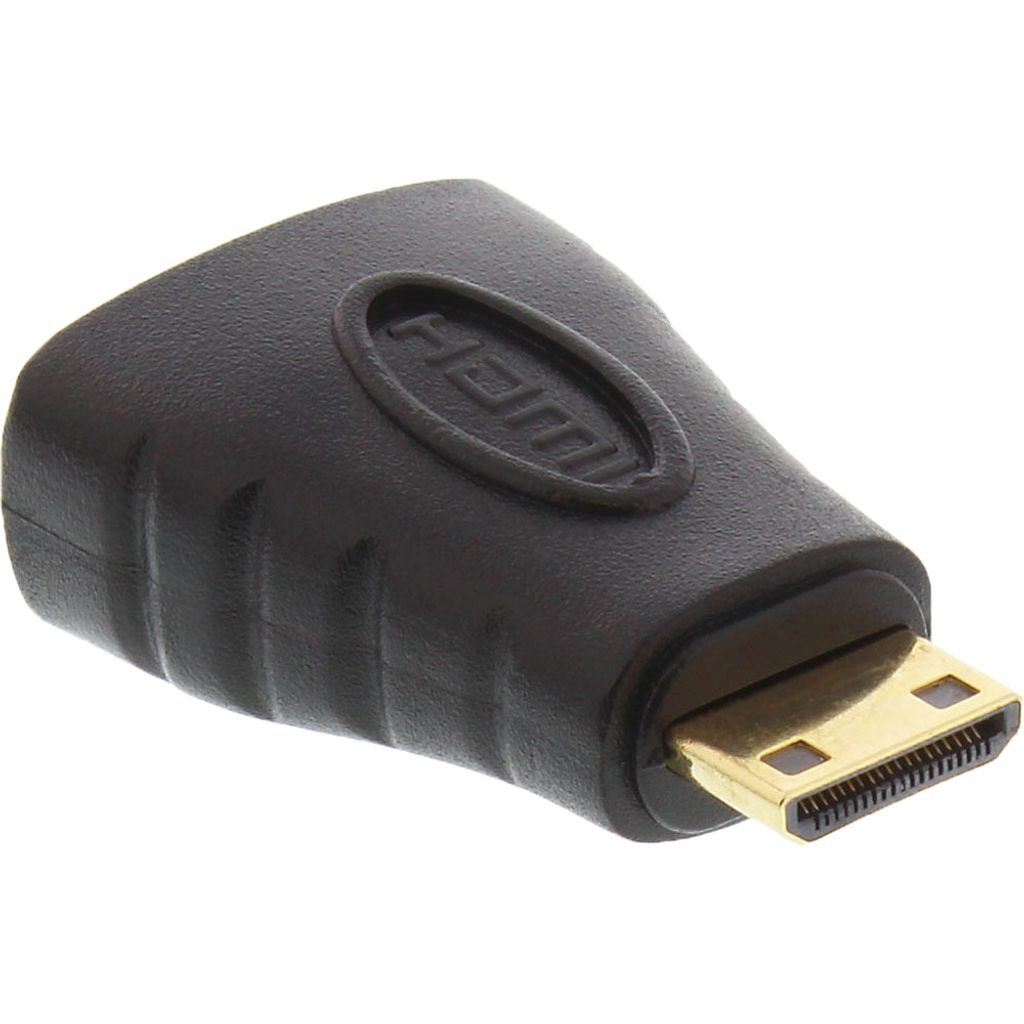 InLine HDMI Adapter, HDMI A Buchse auf Mini HDMI C Stecker, Produktbild 