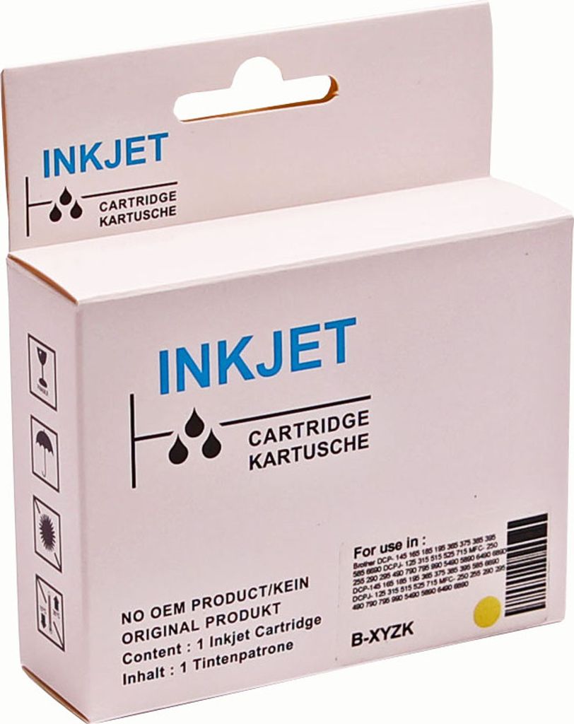 Kompatibel Druckerpatrone für HP 82 Gelb von ABC