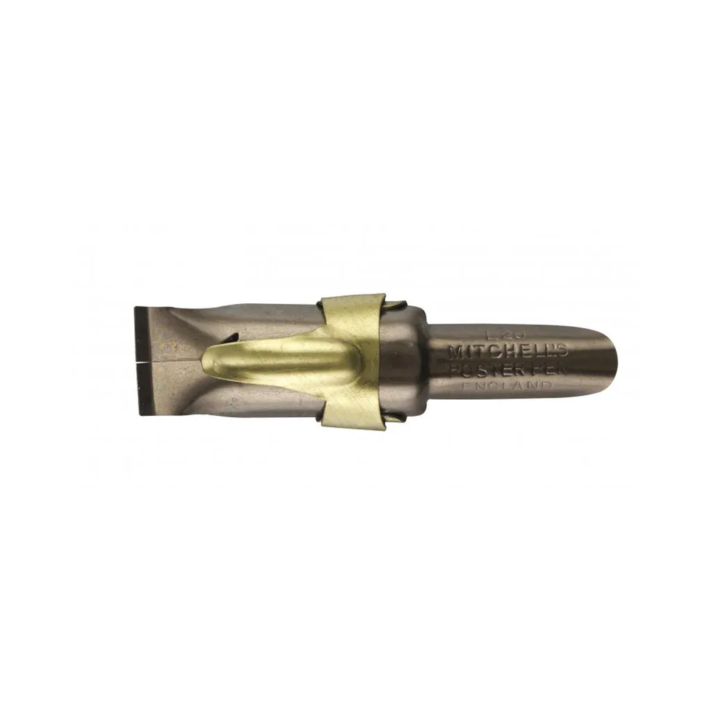 Plume d'Affiche 11 mm William Mitchell L20 - Tracé Net sans Bavures x12