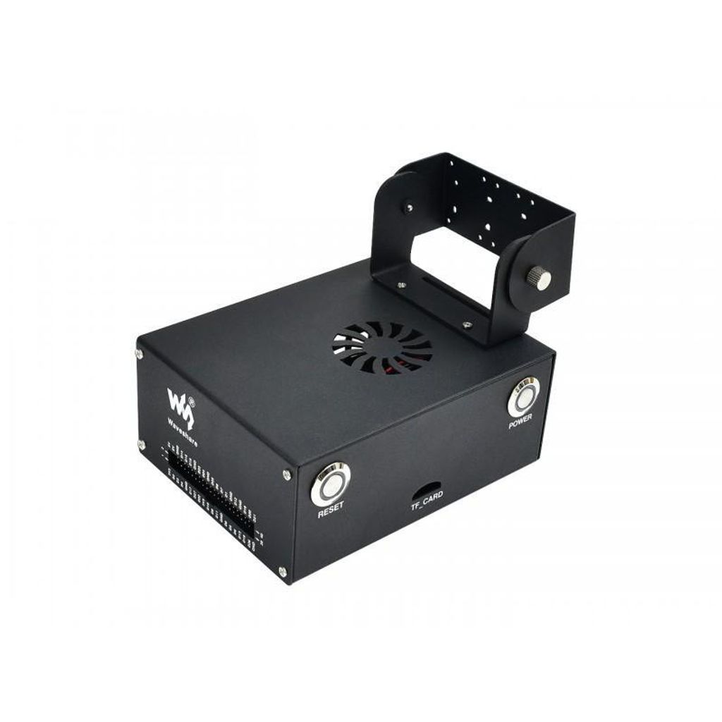 Metall Gehäuse für NVIDIA Jetson Nano B01 und A02, schwarz