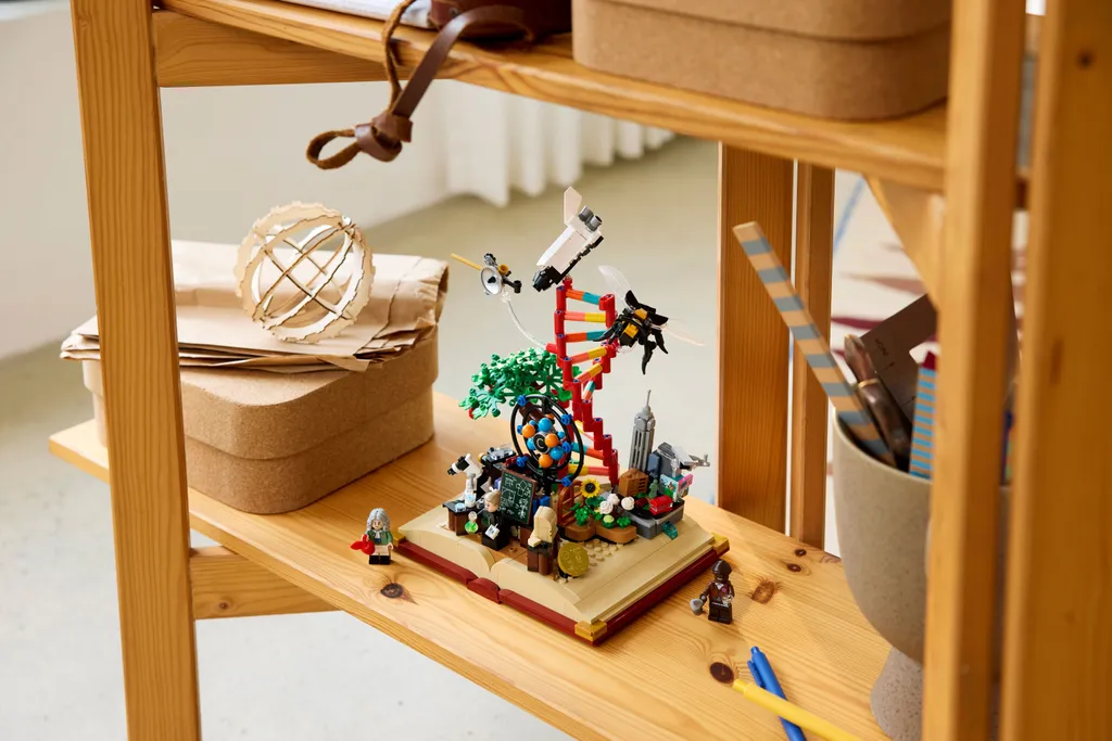 Projet Créatif Adulte LEGO 21355 L'Origine du STEM pour Détente et Déco - 22
