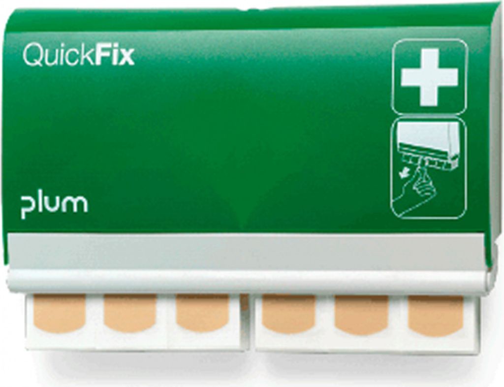 QuickFix Pflasterspendersystem inkl. 90 Stück wasserfeste Pflaster
