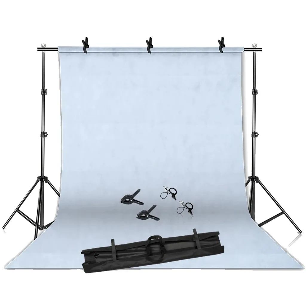 Supporto Sfondo 2x3m per Video Maker | Kit Green Screen Professionale