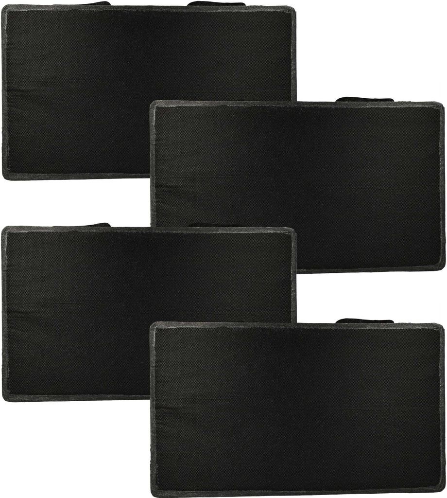 vhbw 4x Aktivkohlefilter Ersatz für Miele DKF-8, DKF8, 5182192, 4002514270456, 5182190, 5182191 für Dunstabzugshaube - 40 x 23,5 x 3 cm