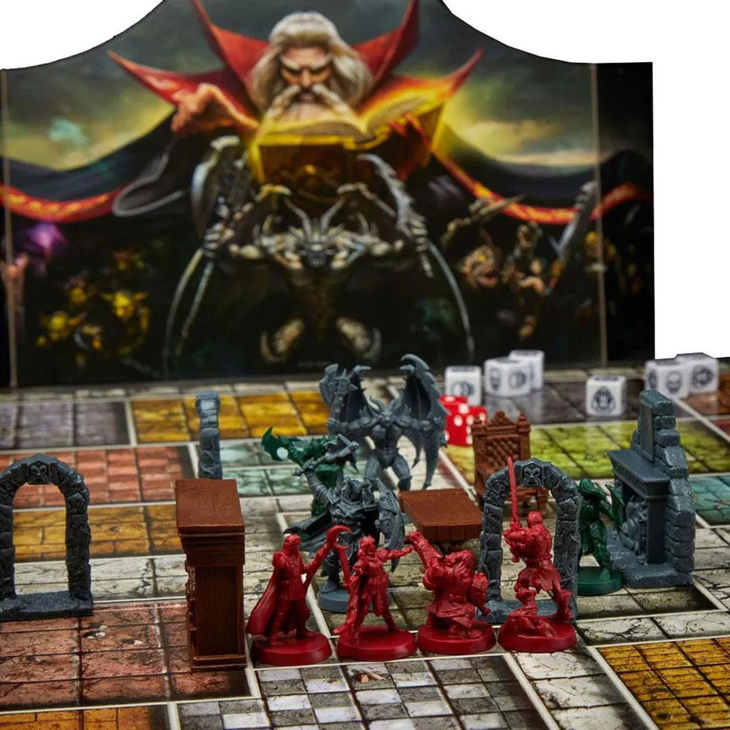 HeroQuest Système de Jeu de Base 2022 Version Anglaise - Jeu Hasbro