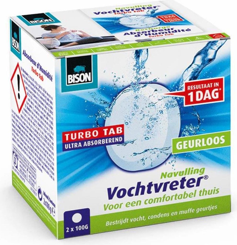 Bison Feuchtigkeitsabsorber Turbo Tab neutral
