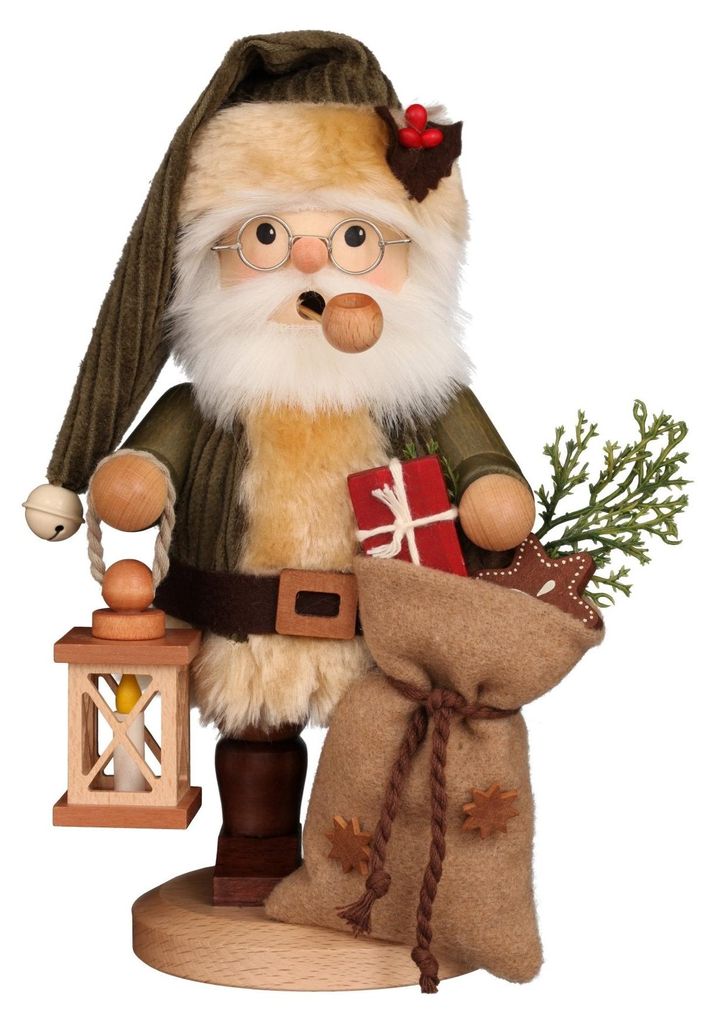 Ulbricht 'Räuchermann Weihnachtsmann grün - 25,0cm' 2026