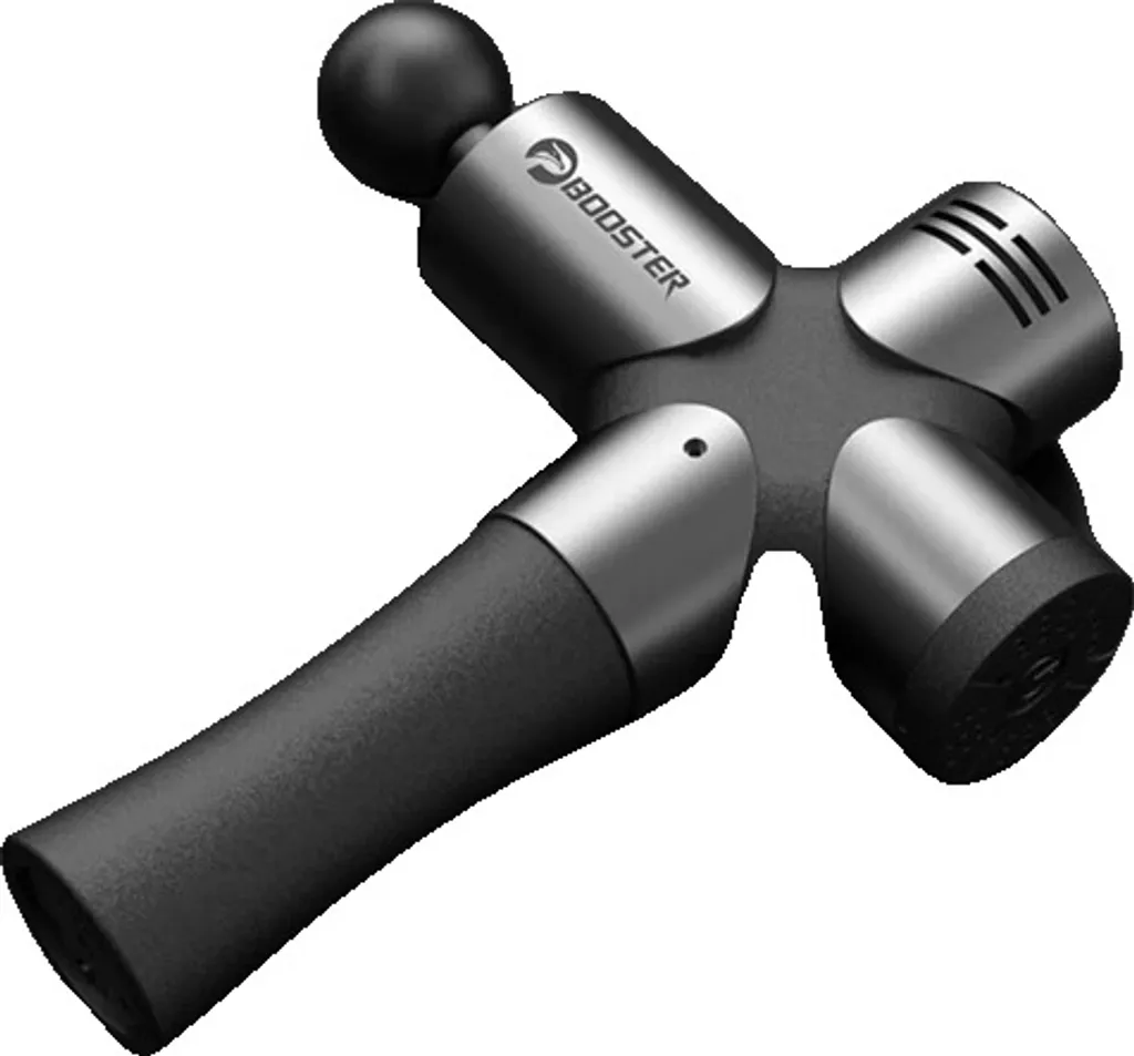 Pistolet de massage noir 30 niveaux avec prise universelle Modèle P-20