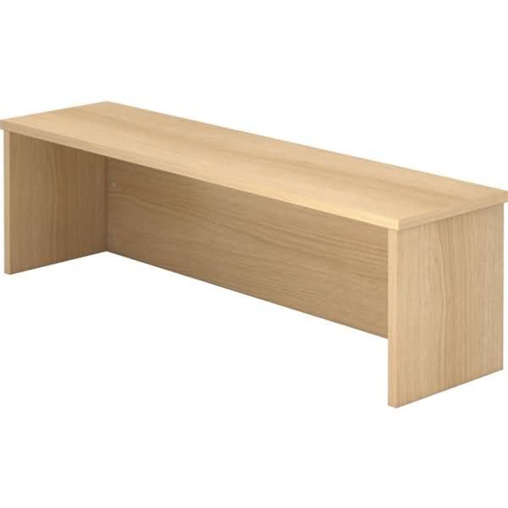 Thekenaufsatz, BxTxH 1200x320x350 mm, eiche