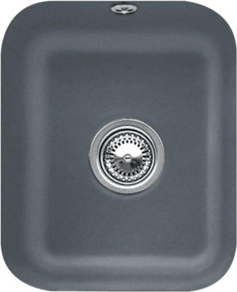 V&B Unterbauspüle Cisterna 45 m Abl.garn, Hand., graphit CeramicPlus