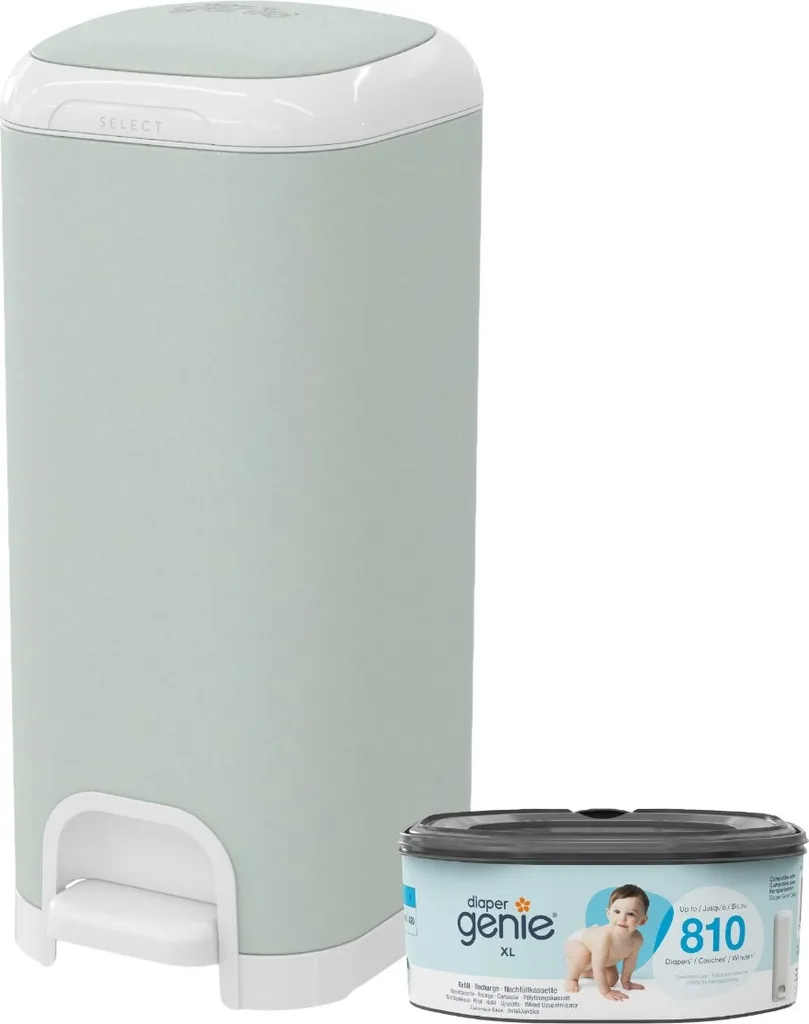 Éliminez les odeurs de couches : Diaper Genie Vert Sauge I000697-EU