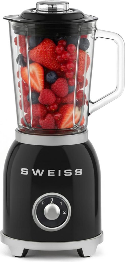 SWEISS Blender Smoothie Vintage MXV9 - Schwarz