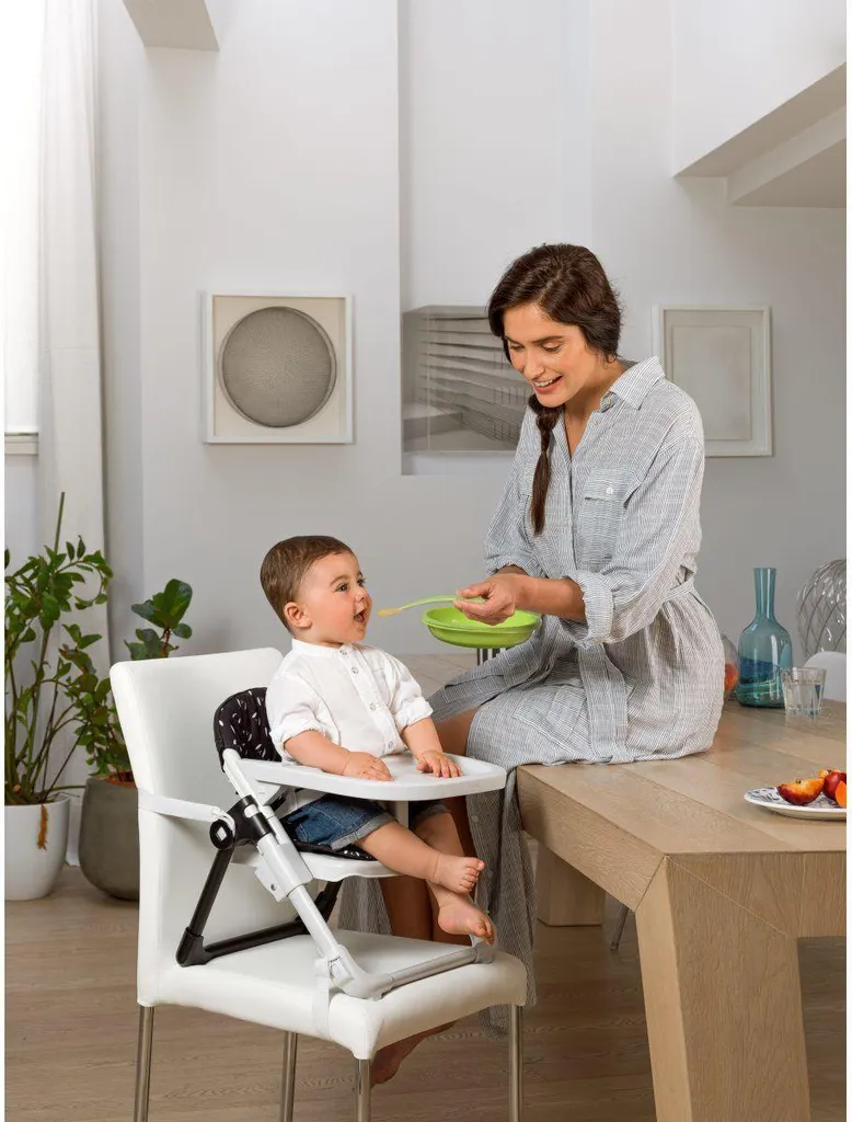 Siège de chaise portable Chicco Coccinelle : la solution repas nomade