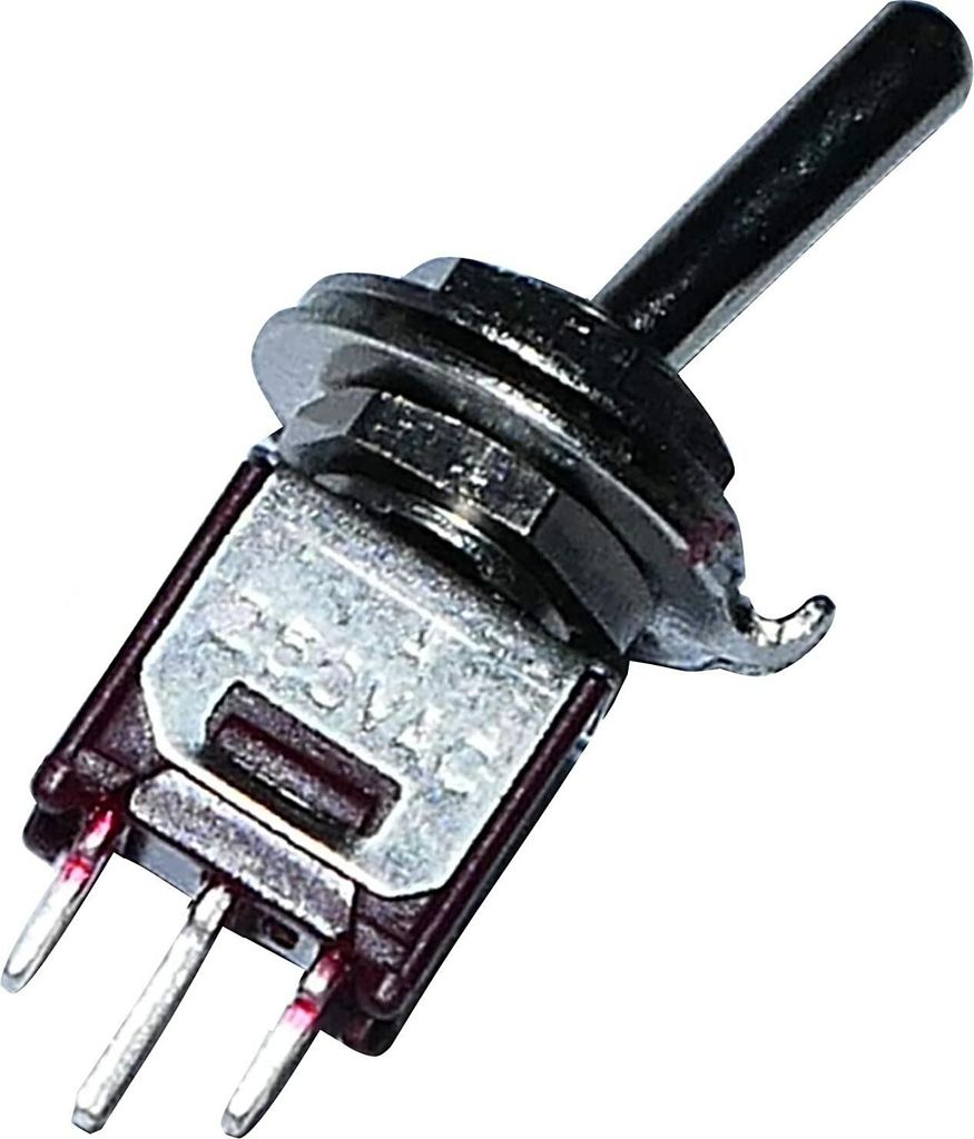 Mini Kippschalter SPDT ON-OFF-ON 1,5A/250V 3 Positionen Produktbild 