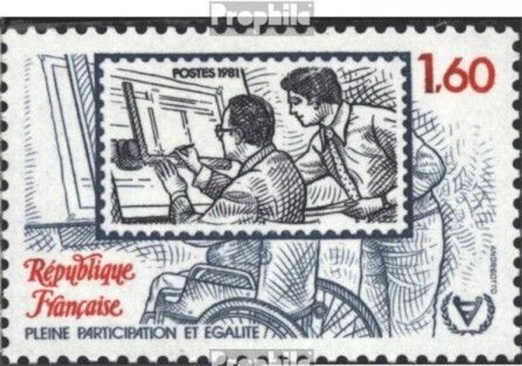 Briefmarken Frankreich 1981 Mi 2291,2292,2297 (kompl.Ausg.) Produktbild 