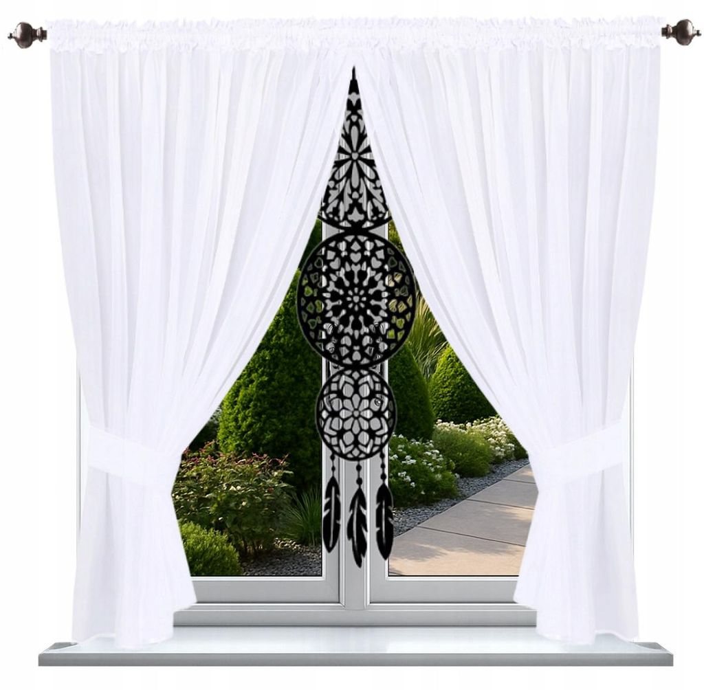 Tenda pronta, 130x200 cm, con applicazione a forma di Immagine del prodotto 