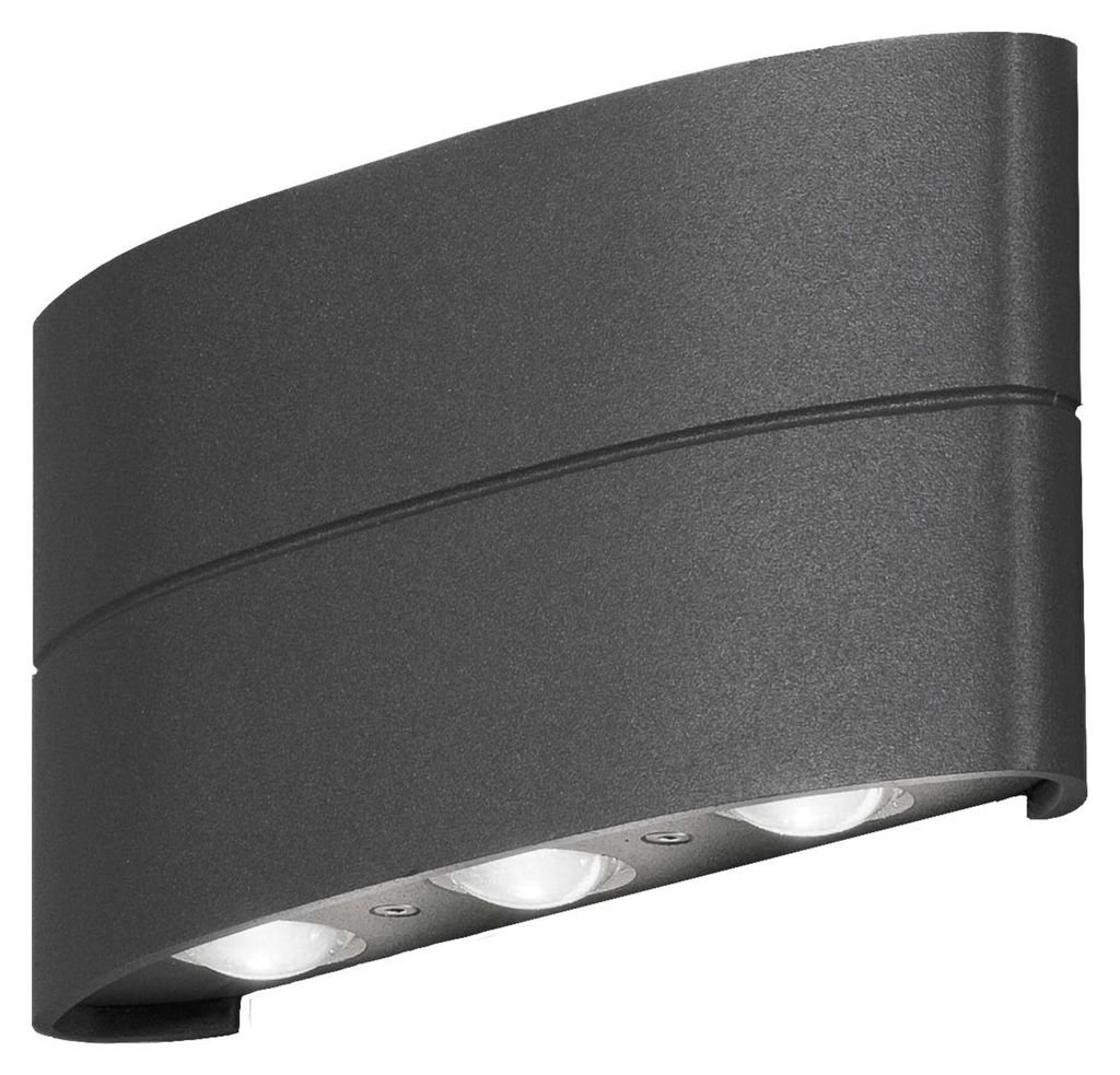 Chieri: Lámpara de pared LED de alta potencia, modelo 3X2, Imagen del producto 