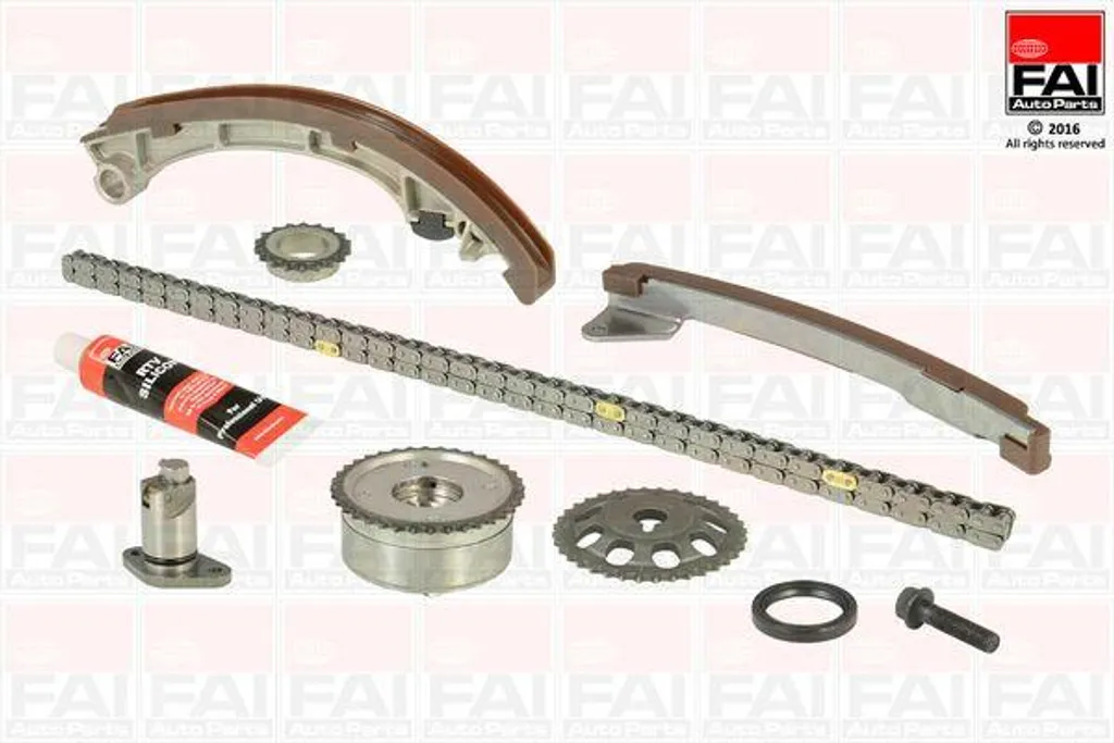 Supprimer bruit moteur Toyota : Kit chaîne de distribution TCK59VVT