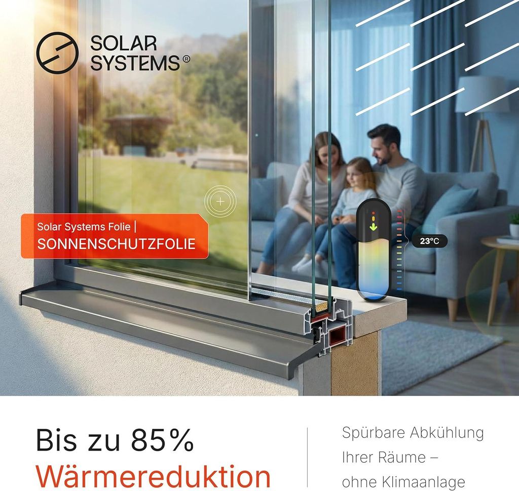Fensterfolie Sonnenschutz