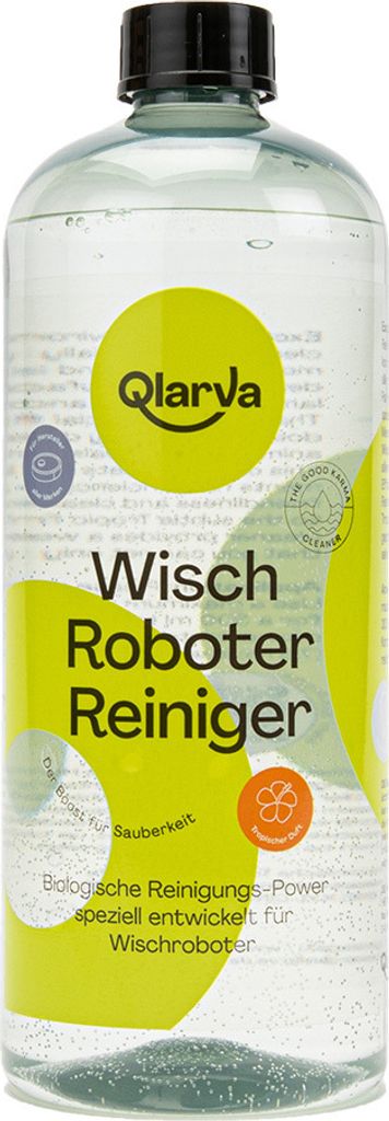 QLARVA Wischroboter Reiniger Konzentrat 750ml – Für alle Geräte geeignet, Inhalt:0.75 Liter