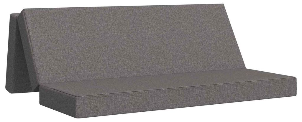 vidaXL Klappsofa Bett 180 x 67 x 45 cm Hellgrau