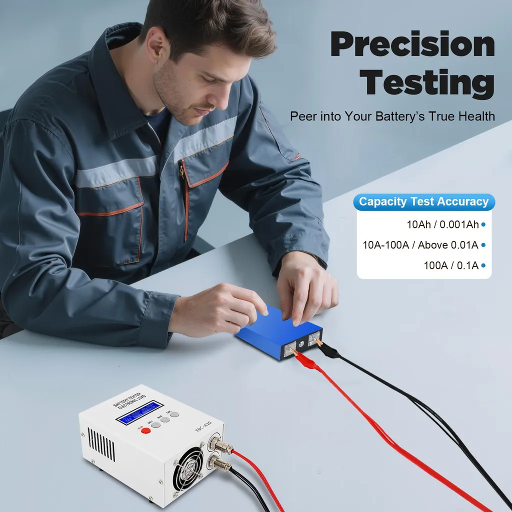Analyseur de batterie 85W avec courant de décharge 20A et charge 5A